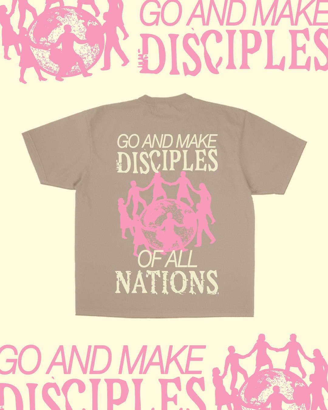 Go & Make Disciples Tee: L