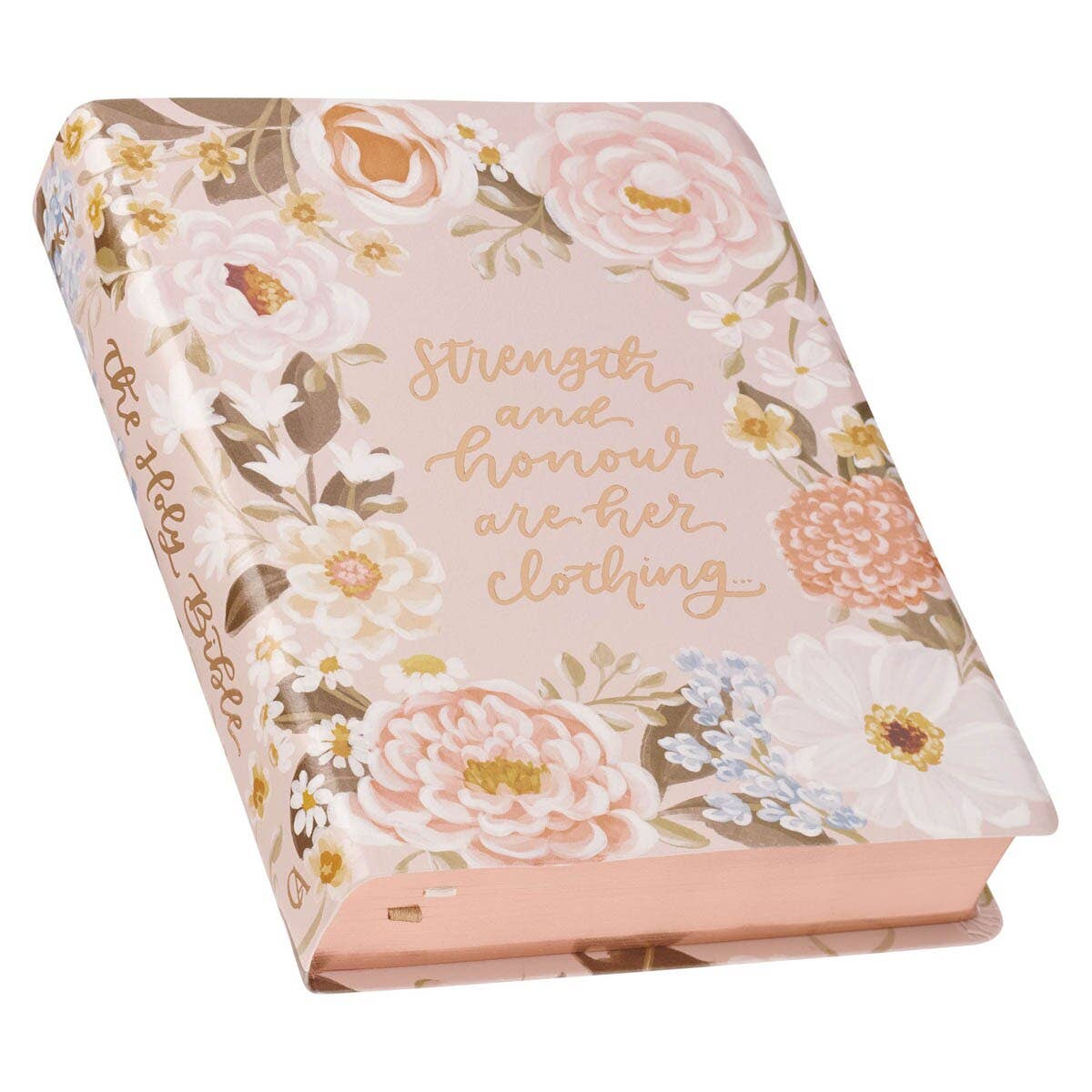 KJV Notetaking Bible Faux Leather Strength & Dignity Prov31:25